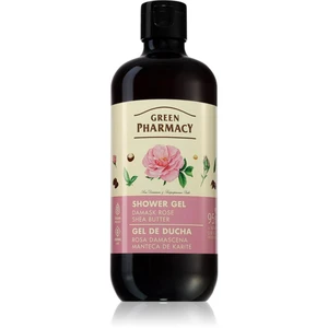 Green Pharmacy Body Care Damask Rose & Shea Butter jemný sprchový gel 500 ml