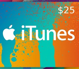 iTunes $25 US Card