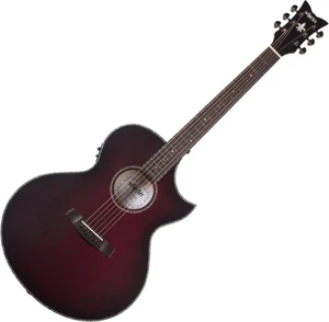 Schecter Orleans Stage Acoustic Vampyre Red Burst Satin