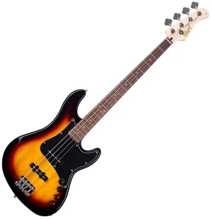 Cort GB34JJ 3-Tone Sunburst Basse électrique