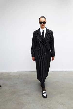 VATKALI Striped wool coat - Limited edition