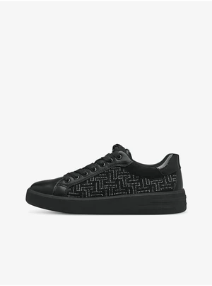 Tamaris women's black patterned sneakers - Women