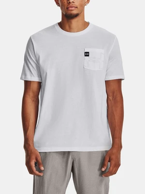 Under Armour T-Shirt UA ELEVATED CORE POCKET SS-WHT - Men