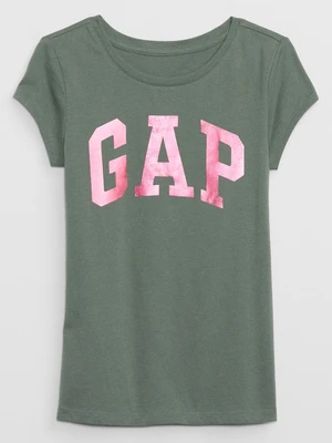 GAP Children's T-shirt with metallic logo - Girls