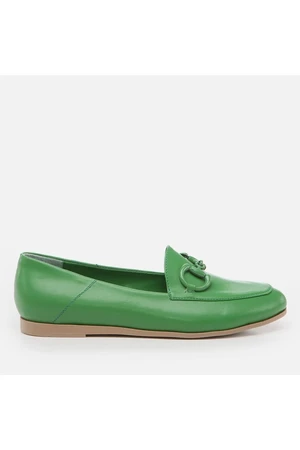 Yaya by Hotiç Green Pedestrian Women's Loafer