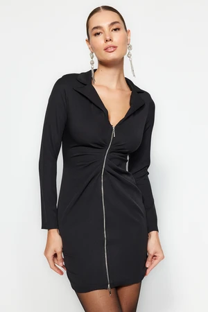 Trendyol Black Zipper Dress