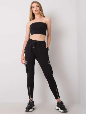 Black sweatpants from Hemmy