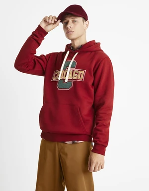 Red men's sweatshirt Celio Chicago