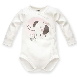 Pinokio Kids's Wild Animals gombos longsleeve bodysuit