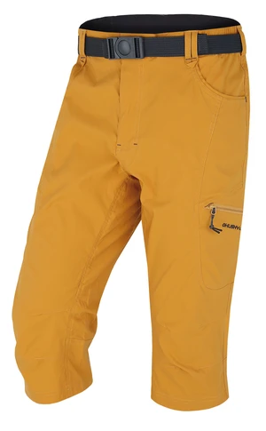 Men's 3/4 trousers HUSKY Klery M mustard