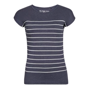 Women's T-shirt ALPINE PRO HUNGA MOOD INDIGO