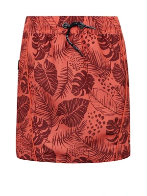 Orange girls' patterned skirt SAM 73 Kora