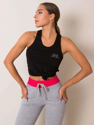 Black sports top by Sophie FOR FITNESS