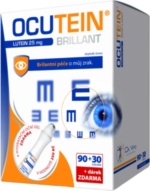 OCUTEIN Brillant Lutein 25 mg 120 tobolek