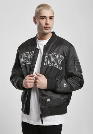 Starter Jacket New York Bomber Jacket Black