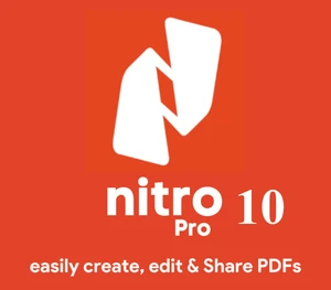 Nitro PDF Pro 10 CD Key (Lifetime / 2 PCs)