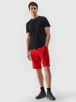 Men's 4F Tracksuit Shorts - Red