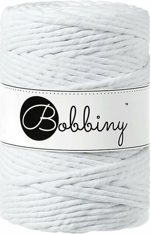 Bobbiny Macrame Cord 5 mm 100 m White Zsinór