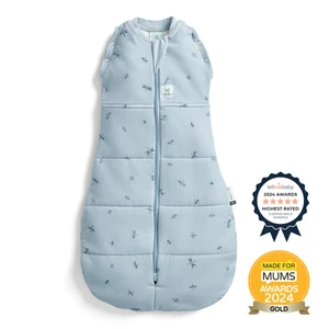 ERGOPOUCH Zavinovačka a vak na spaní 2v1 Cocoon Dragonflies 6-12 m, 8-10 kg, 2,5 tog