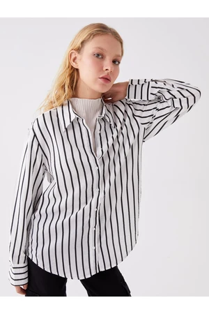 LC Waikiki Striped Long Sleeve Women's Shirt