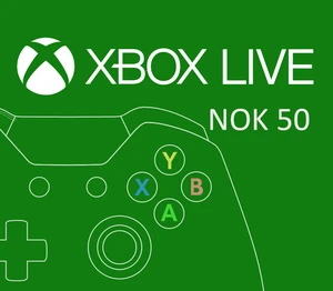 XBOX Live 50 NOK Prepaid Card NO