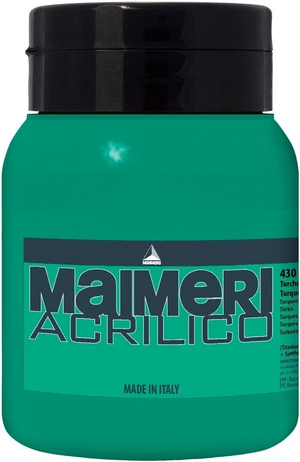 Maimeri Acrilico Akrylová barva Turquoise 430 500 ml 1 ks