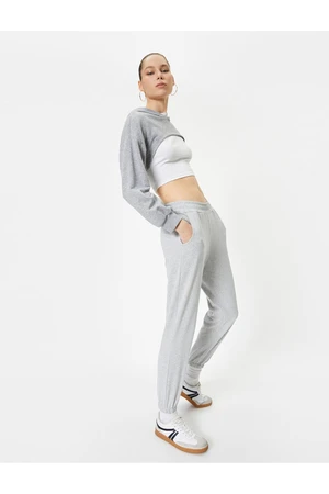 Koton Jogger Sweatpants Comfortable Fit with Pocket