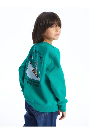 LC Waikiki Lcw Comfortable Fit Crew Neck Printed Boys Sweatshirt