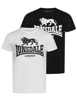 Lonsdale Men's t-shirt regular fit double pack