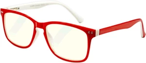 Glassa Brýle na počítač PCG07 červená/bílá