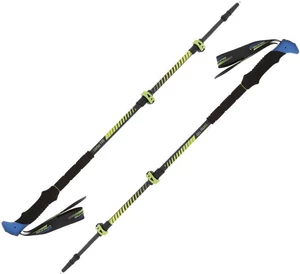 Viking Carbo Lite Black/Lime 65 - 135 cm Trekkingstöcke