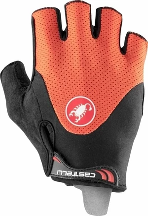 Castelli Arenberg Gel 2 Gloves Fiery Red/Black M guanti da ciclismo