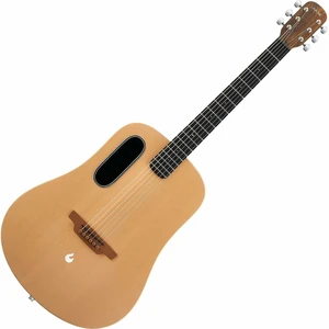 Lava Music Lava ME 4 Spruce 41" Brown & Burlywood Guitare acoustique-électrique