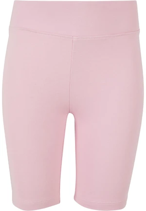 High-waisted shorts for girls, pink for girls