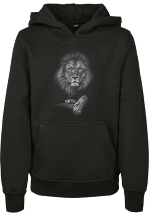 Children's Lion Hoody Black