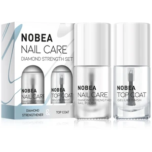 NOBEA Nail Care Diamond Strength Set sada lakov na nechty Diamond strength set