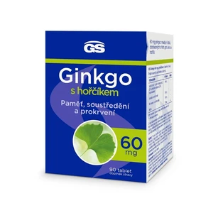 GS Ginkgo 60 mg s hořčíkem, 90 tablet