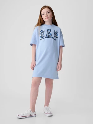 Blue girl's dress with GAP logo