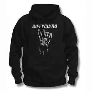 Biffy Clyro Felpa con cappuccio Mon The Biff Black XL