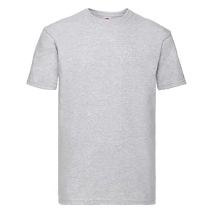 Super Premium Fruit of the Loom Men's Grey T-shirt