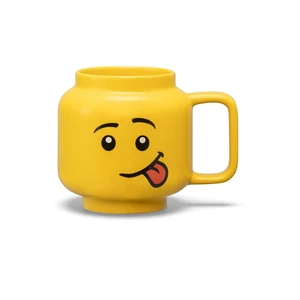 Żółty ceramiczny kubek dla dzieci 530 ml Head – LEGO®