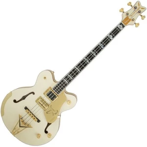 Gretsch Tom Petersson Signature Aged White Lacquer Basse électrique