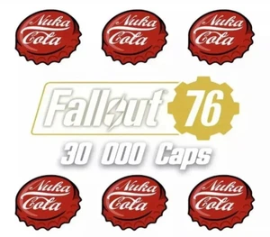 Fallout 76 - 30.000 Bottle Caps Manual Delivery