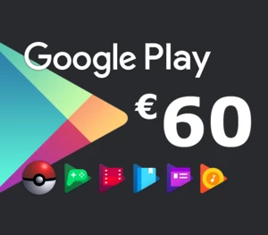 Google Play €60 IT Gift Card