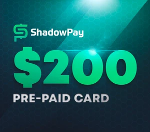 Shadowpay.com $200 Pre-paid Card