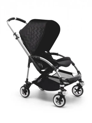 BUGABOO Stříška Bee3 Shiny chevron black intense