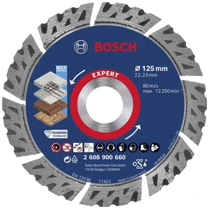 Bosch Accessories 2608900660 EXPERT MultiMaterial diamantový rezný kotúč Priemer 125 mm   1 ks