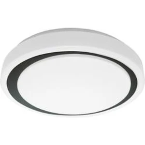 LED stropní svítidlo LEDVANCE SMART+ TUNABLE WHITE Moon 380 BK 4058075486362, 24 W, Vnější Ø 380 mm, N/A, bílá, černá