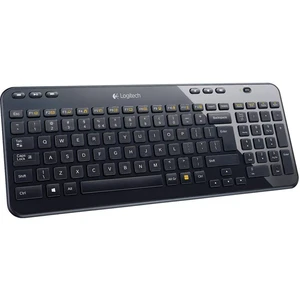 Logitech K360 Wireless Keyboard bezdrôtový klávesnica nemecká, QWERTZ, Windows® čierna