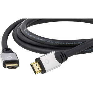 HDMI prepojovací kábel  1.70 m čierna Oehlbach Black Magic